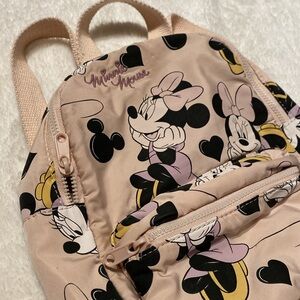 Zara Disney Baby Minnie Mouse Pink Backpack Preschool Kindergarten Daycare Kids